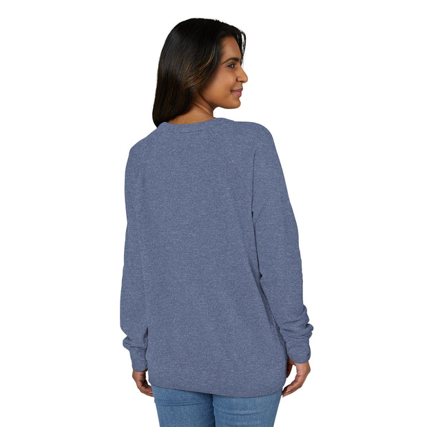 Fearless Crewneck Sweatshirt – 'Fierce Fearless' Inspirational Raglan Pullover
