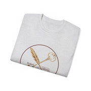 Vintage Key & Feather Unisex Ultra Cotton Tee, Gifts for Book Lovers, Literary T-Shirt, Unique Casual Wear, Ideal for Birthdays