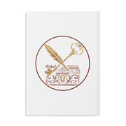 Vintage-Inspired Hardcover Notebook, Journal for Writers, Gift for Students, Office Supplies, Creative Writing Portfolio, Unique Stationery