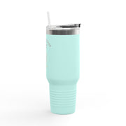 40oz Insulated Travel Mug with Handle — Large Thermal Tumbler for Commuting & Road Trips