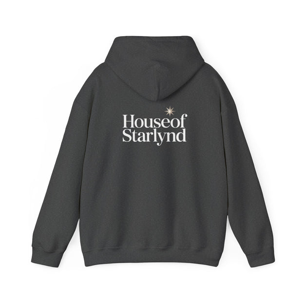 Cozy Personalized Hooded Sweatshirt, Casual Wear, Gift for Friends, Unique Fashion, Everyday Comfort, House of Starlynd Design
