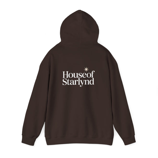 Cozy Personalized Hooded Sweatshirt, Casual Wear, Gift for Friends, Unique Fashion, Everyday Comfort, House of Starlynd Design