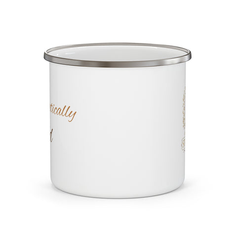 Copy of Stylish Enamel Camping Mug - Unique Motivational Coffee Cup for Adventurers, Campers, Hikers, Nature Lovers