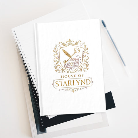 Personalized House of Starlynd Journal - Elegant Notebook, Writing Journal, Customized Gift, Inspiration Diary, School Planner