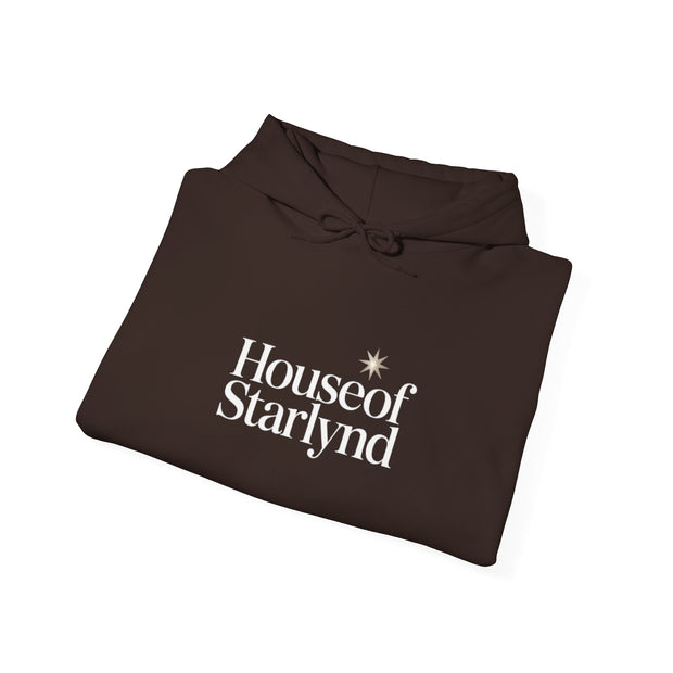 Cozy Personalized Hooded Sweatshirt, Casual Wear, Gift for Friends, Unique Fashion, Everyday Comfort, House of Starlynd Design