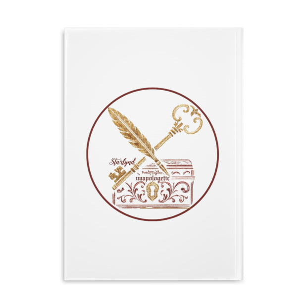 Vintage-Inspired Hardcover Notebook, Journal for Writers, Gift for Students, Office Supplies, Creative Writing Portfolio, Unique Stationery