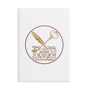 Vintage-Inspired Hardcover Notebook, Journal for Writers, Gift for Students, Office Supplies, Creative Writing Portfolio, Unique Stationery