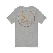 Vintage Key & Feather Tee | Unisex Short Sleeve V-Neck | Gift for Writers, Book Lovers, and Dreamers, Perfect for Birthdays or Holidays