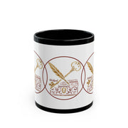 Elegant Vintage Insignia Mug - Perfect Gift, Office Drinkware, Coffee Lovers, Tea Time, Home Decor