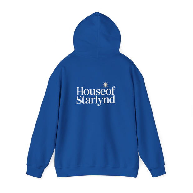 Cozy Personalized Hooded Sweatshirt, Casual Wear, Gift for Friends, Unique Fashion, Everyday Comfort, House of Starlynd Design