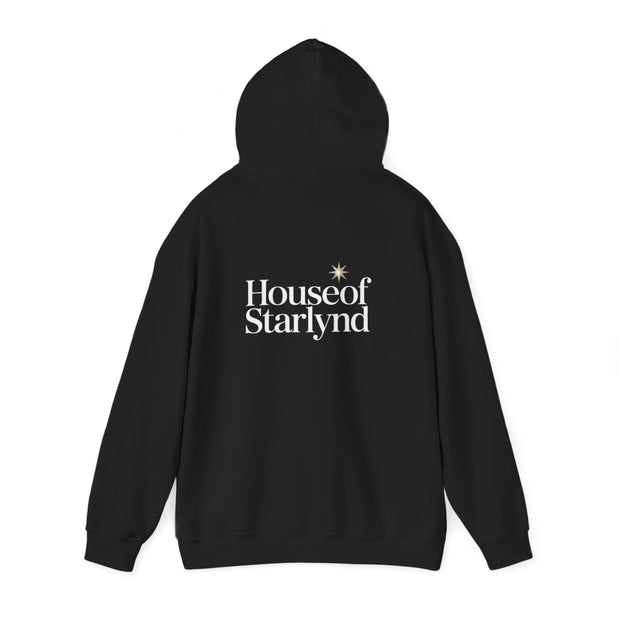 Cozy Personalized Hooded Sweatshirt, Casual Wear, Gift for Friends, Unique Fashion, Everyday Comfort, House of Starlynd Design