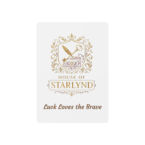 Poker Playing Cards — Elegant House of Starlynd Designer Deck
