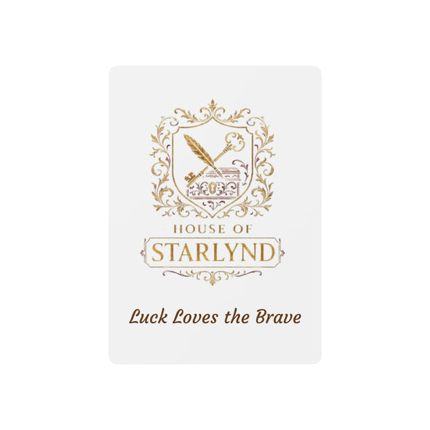 Poker Playing Cards — Elegant House of Starlynd Designer Deck