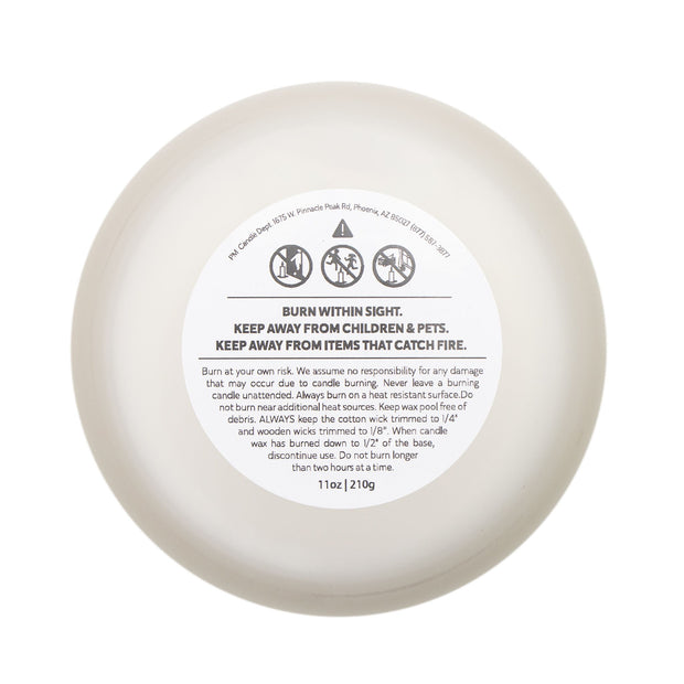 Elegant Frosted Glass Candle - 11oz, House of Starlynd, Luxurious Home Decor, Gift for Birthdays, Weddings, and Self-Care Moments