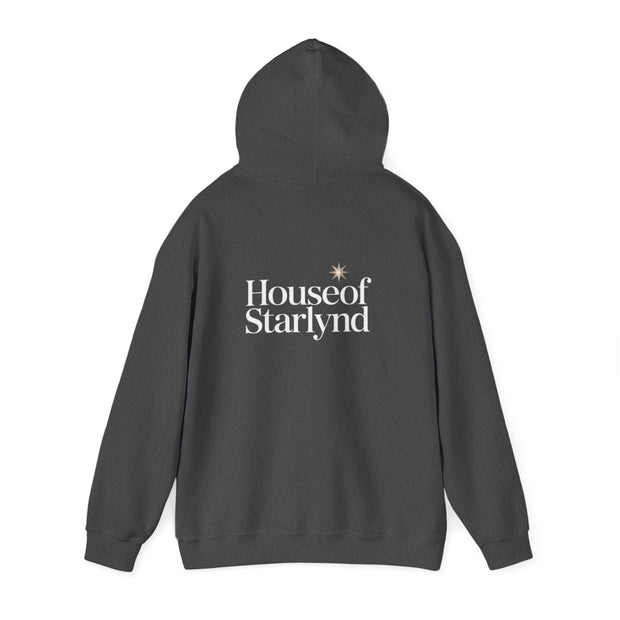 Cozy Personalized Hooded Sweatshirt, Casual Wear, Gift for Friends, Unique Fashion, Everyday Comfort, House of Starlynd Design