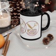 Elegant Vintage Insignia Mug - Perfect Gift, Office Drinkware, Coffee Lovers, Tea Time, Home Decor